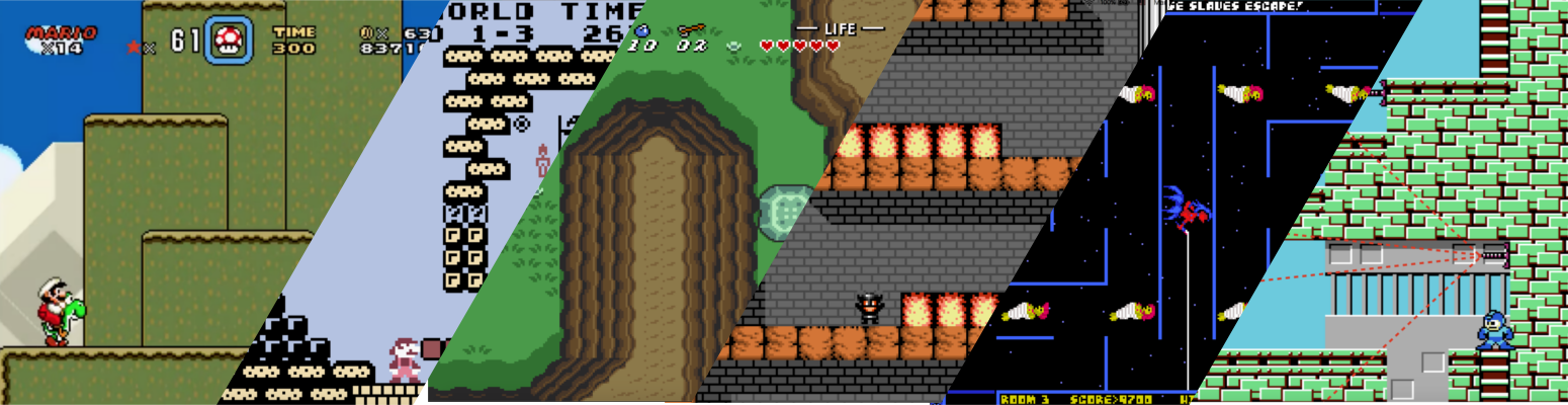 Retro game level design